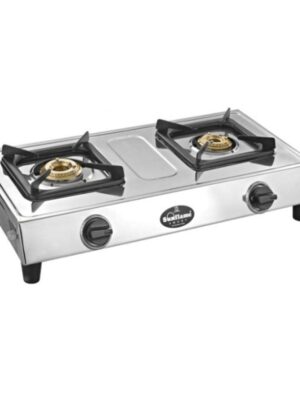 SUNFLAME 2 BURNER GAS STOVE SS | SUNFLAME | STEEL,GAS STOVE,BURNER,CHULHA |  |