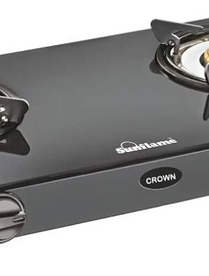 SUNFLAME GLASS TOP CROWN GAS STOVE | SUNFLAME | GLASS TOP,GAS STOVE,BURNER,CHULHA |  | 2 BURNER | 4840