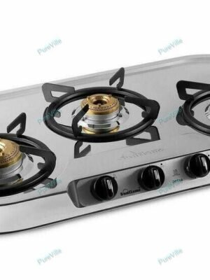SUNFLAME STEEL GAS STOVE | SUNFLAME | STEEL,GAS STOVE,BURNER,CHULHA |  | 3 BURNER | 4295