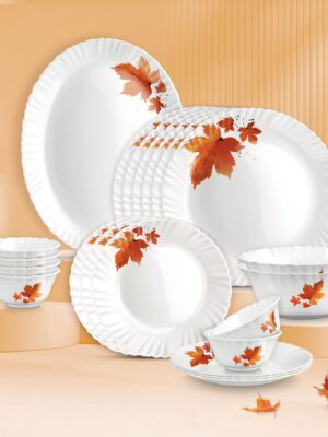 TREO AURELIA COLLECTION DINNER SET | MILTON | DINNER SET,GLASS,CROCKERY |  | 21 PC MAPELLE | 3095