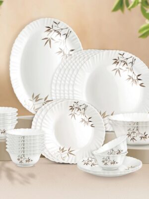 TREO AURELIA COLLECTION DINNER SET | MILTON | DINNER SET,GLASS,CROCKERY |  | 27 PC LUNIS | 3695