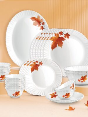 TREO AURELIA COLLECTION DINNER SET | MILTON | DINNER SET,GLASS,CROCKERY |  | 27 PC MAPELLE | 3695