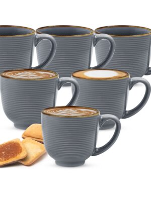 TREO ECLAT 180 CERAMIC MUG | MILTON | CUP,MUG |  | 6 PCS SET