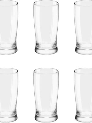 TREO EXOTICA PLISNER GLASS | MILTON | GLASS |  | 280 ML 6 PCS SET | 695