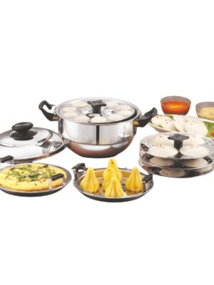 TRI PLY MULTI KADAI | WARMEO | KADAI |  | 5 IN 1