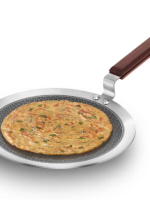 TRIPLY SS PARATHA TAVA | HAWKINS | TAVA,PARTHA,ROTI | NSPT26 | 26 CM 3.5