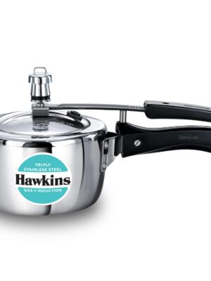 TRIPLY SS PRESSURE COOKER INDUCTION | HAWKINS | COOKER | HSST15 | 1.5 L