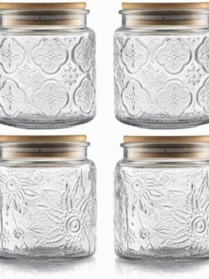 VINTAGE JAR 200 | MILTON | JAR |  | 4 PCS SET