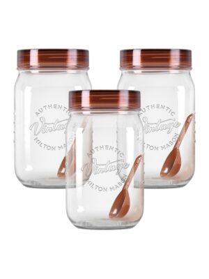 VINTAGE JAR 750 | MILTON | JAR |  | 3 PCS SET | 430
